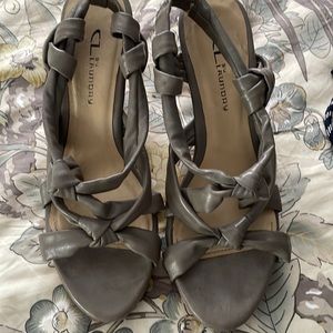 Chinese Laundry cork wedge shoe.